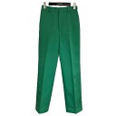 【中古】UNITED ARROWS TOKYO スラックス 1514-202-4399 グリーン サイズ:34 【250525】(ユナイテッドアローズ)