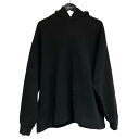 【中古】FOG ESSENTIALS 「BACK LOGO SWEAT HOODIE」 プルオーバーパーカー ブラック サイズ:M 【250525】(エフオージ...