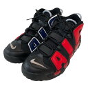 【中古】NIKE Air More Uptempo ’96 ハイカットスニーカー DJ4400-001 ブラック サイズ:28.5 【270525】(ナイキ)