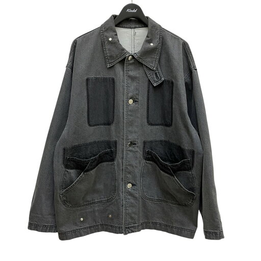 【中古】ISSUETHINGS Exclusive Black Denim Jacket デニムジャケット グレー サイズ:ONE 【270525】(イシューシングス) 【中古】ISSUETHINGS Exclusive Black Denim Jacket デニムジャケット グレー サイズ:ONE 【270525】(イシューシングス)