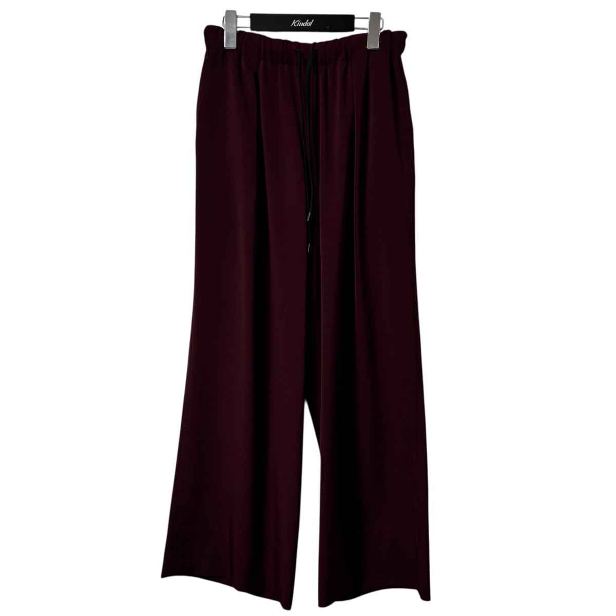 【中古】BALLSEY 21AW 2-wayストレッチ イージーセミワイドパンツ イージーパンツ 11041404203 ワインレッド サイズ:36 【270525】(ボールジー)
