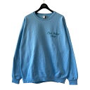 【中古】WACKO MARIA 24AW CHET BAKER CREW NECK SWEAT SHIRT ( TYPE-1 ) トレーナー ブルー サイズ:X...