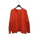 【中古】JOURNAL STANDARD relume 24AW コットンリングドットスウェット 24070462107030 オレンジ サイズ:F 【2805...