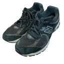 【中古】NEW BALANCE スニーカー M2002RBK ブラック サイズ:28cm 【280525】(ニューバランス)(4)