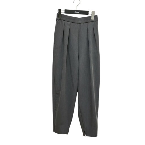 【中古】Mila Owen ウエストゴム裾スリットタックバルーンパンツ タックパンツ 09WFP251065 グレー サイズ:0 【290525】(ミラオーウェン) 【中古】Mila Owen ウエストゴム裾スリットタックバルーンパンツ タックパンツ 09WFP251065 グレー サイズ:0 【290525】(ミラオーウェン)