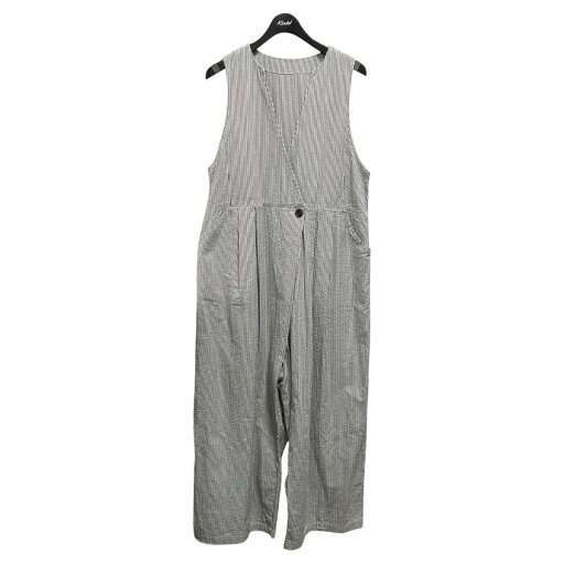 【中古】nest Robe サッカーストライプサロペット 01242 1538 ホワイト×ネイビー サイズ:F 【290525】(ネストローブ) 【中古】nest Robe サッカーストライプサロペット 01242 1538 ホワイト×ネイビー サイズ:F 【290525】(ネストローブ)