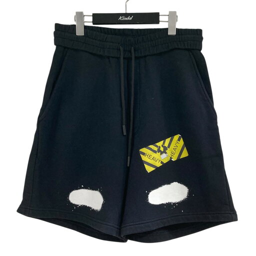 【中古】OFFWHITEスウェットハーフパンツ ブラック サイズ:M【価格見直し】 【中古】OFFWHITEスウェットハーフパンツ ブラック サイズ:M【価格見直し】