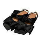 【中古】Ganni Bow リボンサンダル ブラック サイズ:37(23.5cm相当) 【290525】(ガニー)(4)