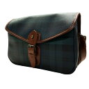 【中古】POLO RALPH LAUREN ショルダーバッグ ブラウン×グリーン 【290525】(ポロラルフローレン)