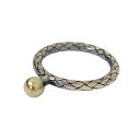 【中古】BOTTEGA VENETA シルバーリング シルバー 【300525】(ボッテガヴェネタ)