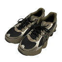 【中古】asics Gel kinetic fluent スニーカー F450924 ブラック サイズ:28 【300525】(アシックス)