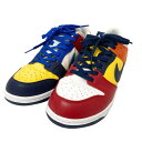 【中古】NIKE DUNK LOW JP QS スニーカー IB2051 400 レッド×オレンジ×ホワイト サイズ:28cm 【300525】(ナイキ)
