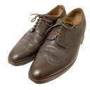 【中古】Heinrich Dinkelacker ウィングチップシューズ 5383 ブラウン サイズ:7 【300525】(ハインリッヒディンケラッカー)