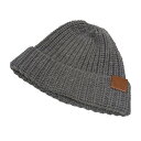 【中古】LOEWE ニット帽 グレー 【300525】(ロエベ)