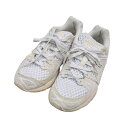 【中古】asics×THE ENNOY PROFESSIONAL Gel-Nimbus 9 White Cream ローカットスニーカー ホワイト×アイボリー ...