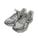 【中古】asics GT-2160 ローカットスニーカー ホワイト×グリーン サイズ:27cm 【300525】(アシックス)