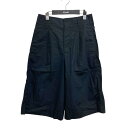 【中古】LEMAIRE ショートパンツ ブラック サイズ:34 【300525】(ルメール)