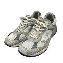 【中古】GOLDEN GOOSE 【DAD-STAR】 ユーズド加工スニーカー ホワイト×シルバー サイズ:39 【300525】(ゴールデングース)