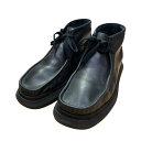 【中古】CLARKS×sacai ショートブーツ ブラック サイズ:26.5cm 【300525】(クラークス×サカイ)