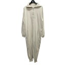 【中古】TODAYFUL 23AW 20Sweat Zip Combinaison オールインワン アイボリー サイズ:38 【300525】(トゥデイフル)