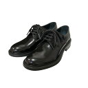 【中古】LOEWESAMPLE品 ZAPATOS OXFORD オックスフォードレザーシューズ ブラック サイズ:35【価格見直し】