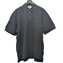 【中古】LACOSTE×JOURNAL STANDARD別注ヘビーピケポロシャツ PH162MJ ブラック サイズ:FR3【価格見直し】