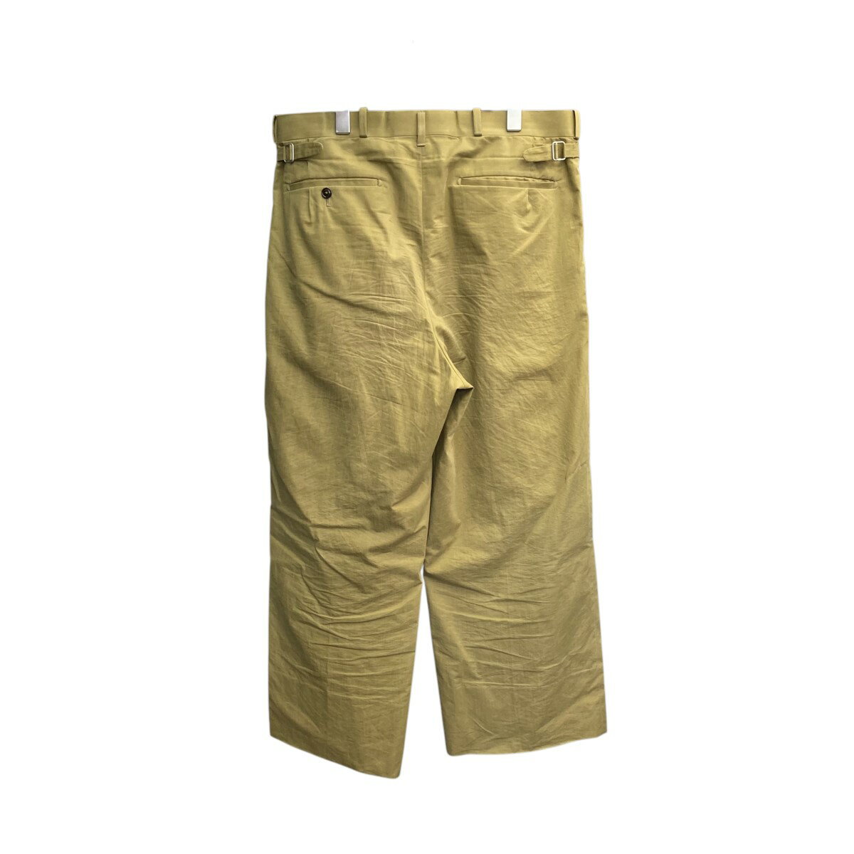 【中古】MAATEE＆SONS24SS JEFFERLY -C 93 LKHAKI コットンパンツ MT4103-0208C ベージュ サイズ：4【価格見直し】