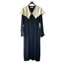 【中古】KISHIDAMIKI コート ワンピース ブラック サイズ:フリーサイズ 【310525】(キシダミキ)(4)