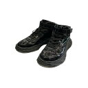 【中古】MIHARA YASUHIRO×BED J.W. FORD WAYNE OG Sole Sneaker ハイカットスニーカー C11FW713 ブラック...