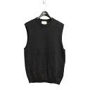 【中古】HARROW TOWN STORES ニットベスト ネイビー サイズ:40 【300525】(ハロータウンストアーズ)