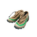 【中古】SALOMON×MM6 Maison Margiela CROSS LOW ローカットスニーカー 471698 ベージュ サイズ:27.5 【30052...