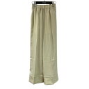 【中古】ENFOLD WASHABLE CENTER CREASE TROUSERS ポリエステルパンツ 300HS131-1780 グリーン サイズ:34 【...