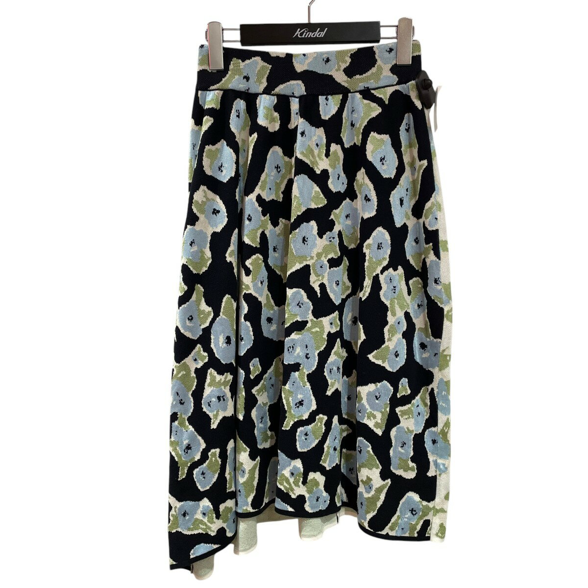 【中古】christian wijnants バイカラーフラワーニットスカート スカート サイズ:SIZE XS 【300525】(クリスチャンワイナンツ)