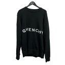 【中古】GIVENCHY スウェット 8MJ0HA3Y8M ブラック サイズ:L 【310525】(ジバンシィ)