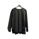 【中古】THE RERACS 21SS スウェットトレーナー 21SS-RECS-312L-J ブラック サイズ:36 【310525】(ザリラクス)