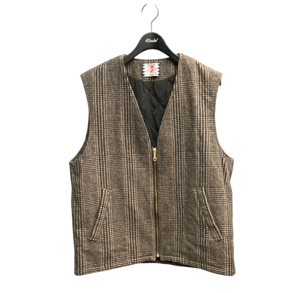 šSON OF THE CHEESECHECK WOOL VEST SC2320-JK08 Lڲʸľ