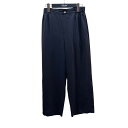 【中古】GALLERIE ハイカウントシルク ギャザーワイドパンツ イージーパンツ 23048204407 グレー サイズ:32 【310525】()