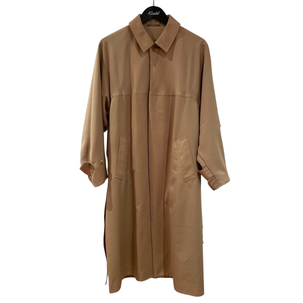 【中古】Phlannelステンカラーコート BBZ1001108A0001 ベージュ サイズ：0【価格見直し】