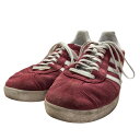 【中古】adidas originals 「Gazelle」 スニーカー B41645 レッド サイズ:26.5cm 【310525】(アディダスオリジナルス)