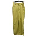 【中古】AMERI フェイクレザーパンツ 01210860390 イエロー サイズ:M 【310525】(アメリ)