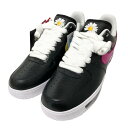 【中古】NIKE×PEACEMINUSONE AIR FORCE 1 07 スニーカー AQ3692 004 ブラック サイズ:29cm 【010625】(ナイキ×ピースマイナスワン)