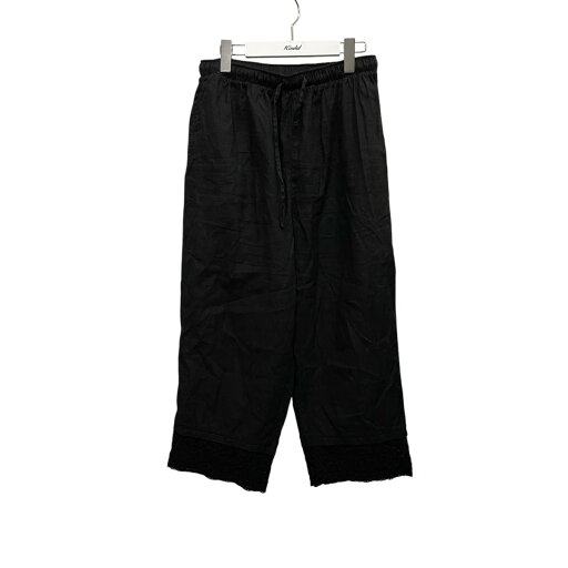 【中古】nest Robe 23AW ヘムレースドロストパンツ リネンパンツ 01232-1373 ブラック サイズ:F 【010625】(ネストローブ) 【中古】nest Robe 23AW ヘムレースドロストパンツ リネンパンツ 01232-1373 ブラック サイズ:F 【010625】(ネストローブ)
