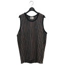 【中古】WEIRDO WRD-24-SS-17 ニットベスト マルチカラー サイズ:L 【020625】(ウィアード)