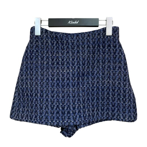 【中古】VALENTINO Tweed mini skorts WB3RA7X56JD ネイビー サイズ:38 【020625】(ヴァレンチノ) 【中古】VALENTINO Tweed mini skorts WB3RA7X56JD ネイビー サイズ:38 【020625】(ヴァレンチノ)