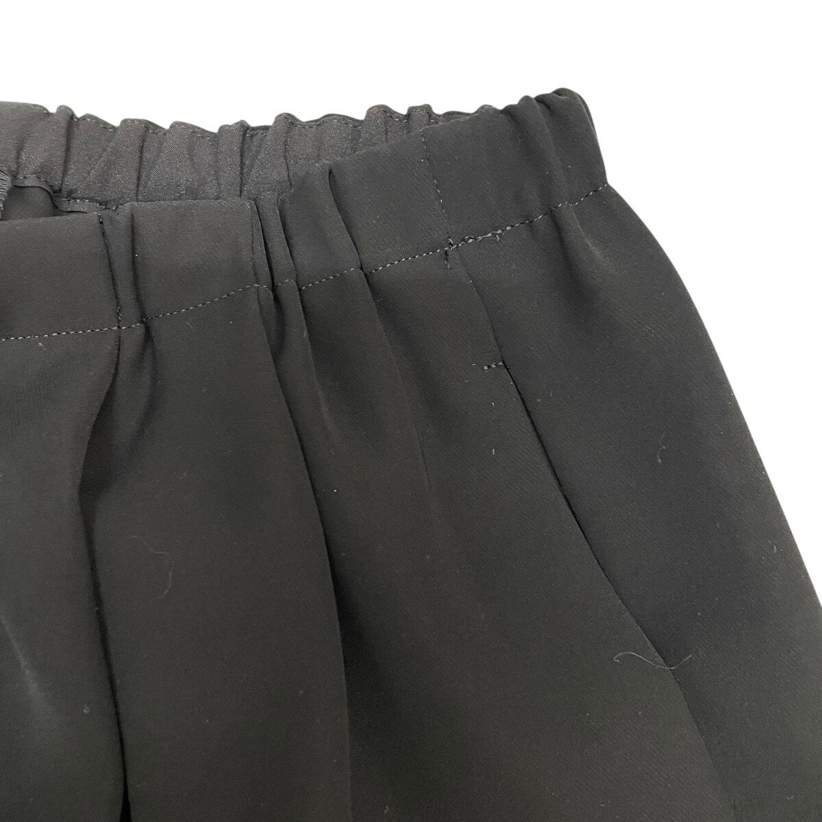 【中古】ENFOLD　STRAIGHT-WIDE PANTS 300GA231-1100 ブラック サイズ：38 【040625】（エンフォルド）