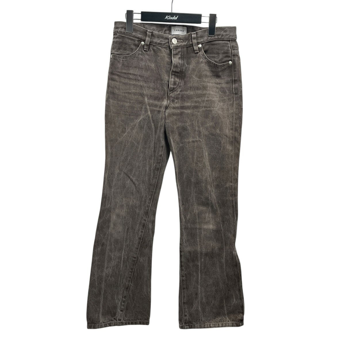 【中古】TANAKA THE BOOTS JEAN TROUSERS ブラウン サイズ:26 【030625】(タナカ)
