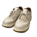 【中古】NIKE AIR FORCE 1 LUX スニーカー DB4109-200 アイボリー サイズ:26.5cm 【050625】(ナイキ)(4)