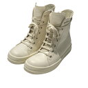 【中古】RICK OWENS Wmns Luxor High ハイカットスニーカー rp02c1890 ホワイト サイズ:38(25.0cm相当) 【050625】(リックオウエンス)(4)