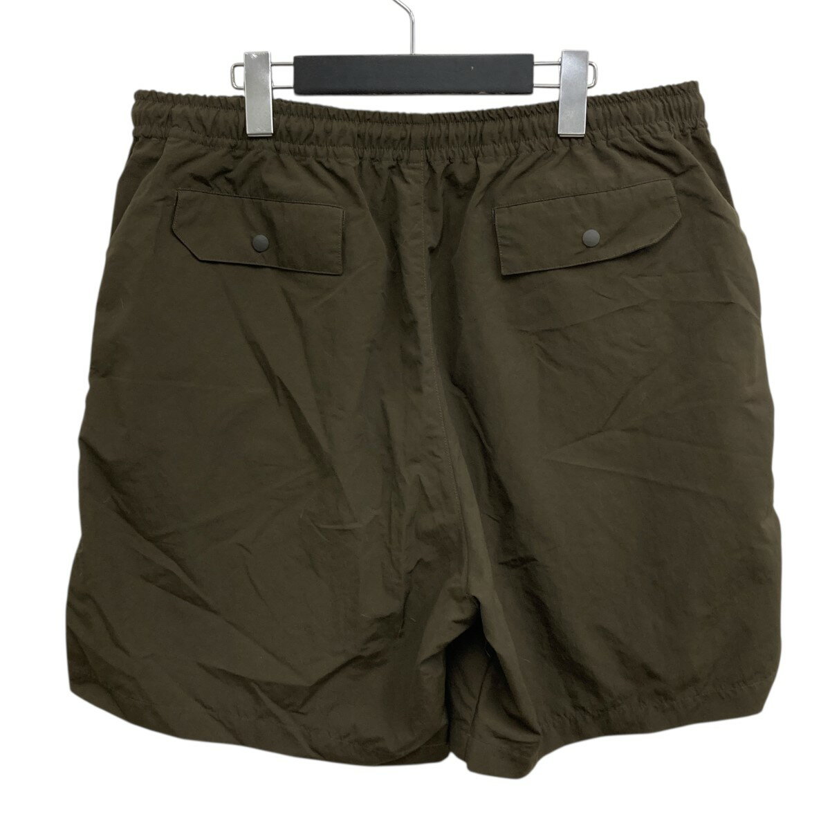 【中古】THE ENNOY PROFESSIONAL　ナイロンショーツ オリーブ サイズ：XL 【050625】（ザ エンノイ プロフェッショナル）