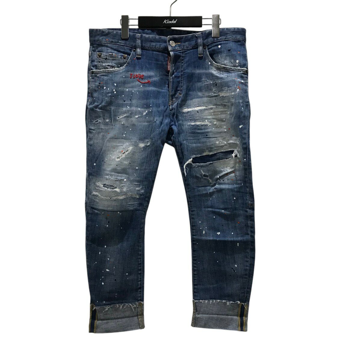 【中古】DSQUARED2 【SAILOR JEAN】 デニムパンツ S71LB1027 インディゴ サイズ:46 【050625】(ディースクエアード)